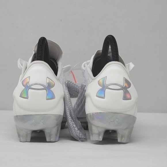 Under Armour Magnetico Elite 3 FG Soccer Cleats Mens Sz 7 White 3026740-101 New main image 8